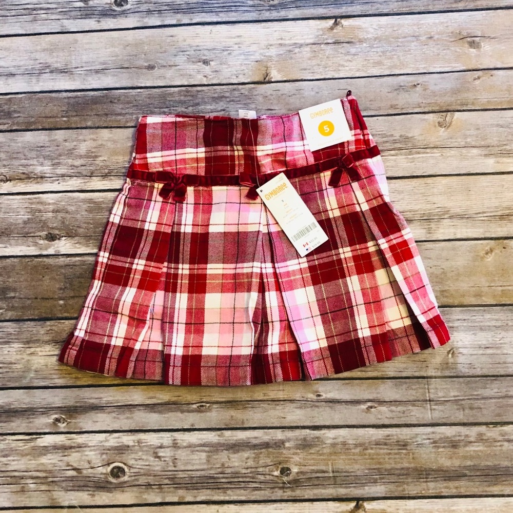 Vintage Gymboree Cozy Owl line plaid skirt! Size 5